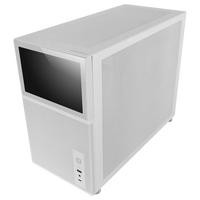 Mars Gaming MCLCD White  Caja Micro ATX Mini Tower Pantalla LCD IPS 8 Cristal Templado USBC