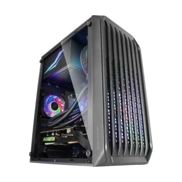 Mars Gaming MCS2 ARGB Caja MicroATX Cristal Templado Mars Gaming MCS2 ARGB Caja MicroATX Cristal Templado