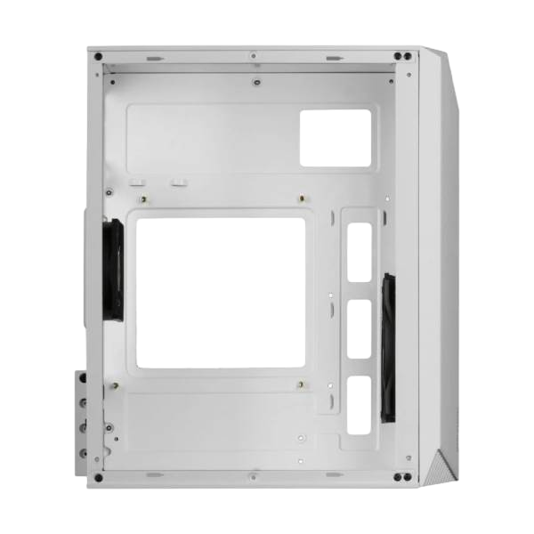 Mars Gaming MCS1 ARGB  Caja MicroATX Cristal Templado Blanca Mars Gaming MCS1 ARGB  Caja MicroATX Cristal Templado Blanca