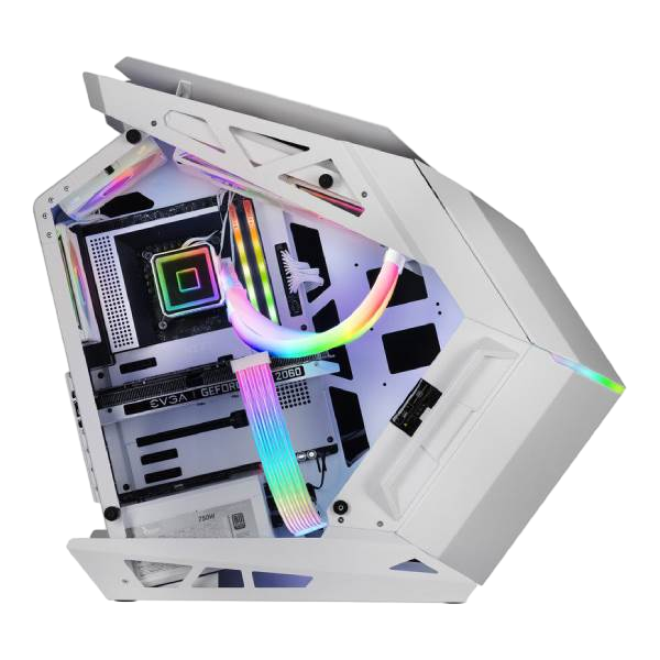 Mars Gaming XXL MCTitan ARGB   Caja ATX Cristal Templado Blanca Mars Gaming XXL MCTitan ARGB   Caja ATX Cristal Templado Blanca