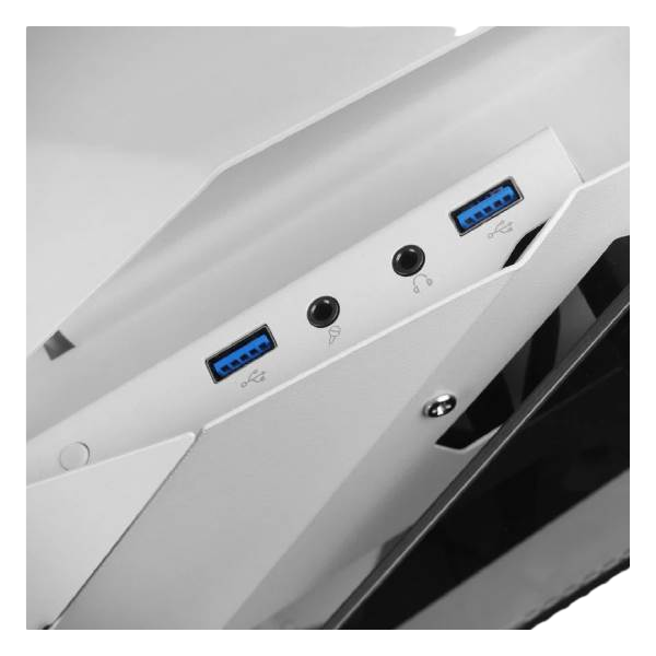 Mars Gaming XXL MCTitan ARGB   Caja ATX Cristal Templado Blanca Mars Gaming XXL MCTitan ARGB   Caja ATX Cristal Templado Blanca