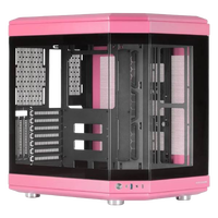 Mars Gaming MC3T Panoramica Caja ATX Cristal Templado Rosa Mars Gaming MC3T Panoramica Caja ATX Cristal Templado Rosa