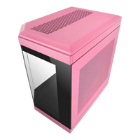 Mars Gaming MC3T Panoramica Caja ATX Cristal Templado Rosa Mars Gaming MC3T Panoramica Caja ATX Cristal Templado Rosa