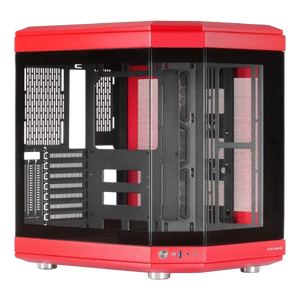 Mars Gaming MC3T Panoramica Caja ATX Cristal Templado Rojo Mars Gaming MC3T Panoramica Caja ATX Cristal Templado Rojo