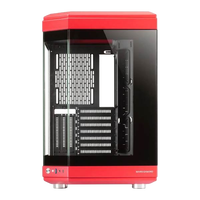 Mars Gaming MC3T Panoramica Caja ATX Cristal Templado Rojo Mars Gaming MC3T Panoramica Caja ATX Cristal Templado Rojo