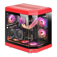 Mars Gaming MC3T Panoramica Caja ATX Cristal Templado Rojo Mars Gaming MC3T Panoramica Caja ATX Cristal Templado Rojo
