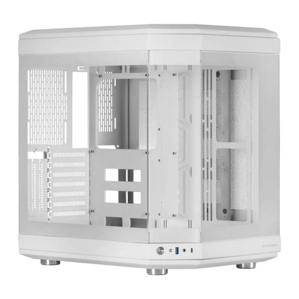 Mars Gaming MC3T Panoramica  Caja ATX Cristal Templado Blanca Mars Gaming MC3T Panoramica  Caja ATX Cristal Templado Blanca