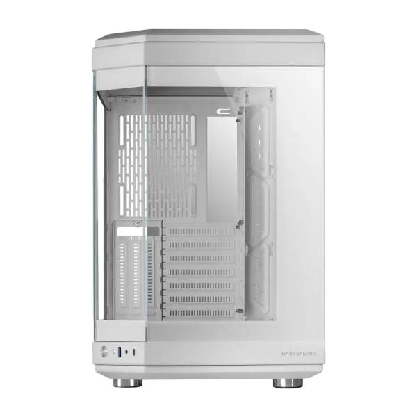 Mars Gaming MC3T Panoramica  Caja ATX Cristal Templado Blanca Mars Gaming MC3T Panoramica  Caja ATX Cristal Templado Blanca