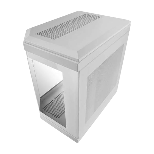 Mars Gaming MC3T Panoramica  Caja ATX Cristal Templado Blanca Mars Gaming MC3T Panoramica  Caja ATX Cristal Templado Blanca