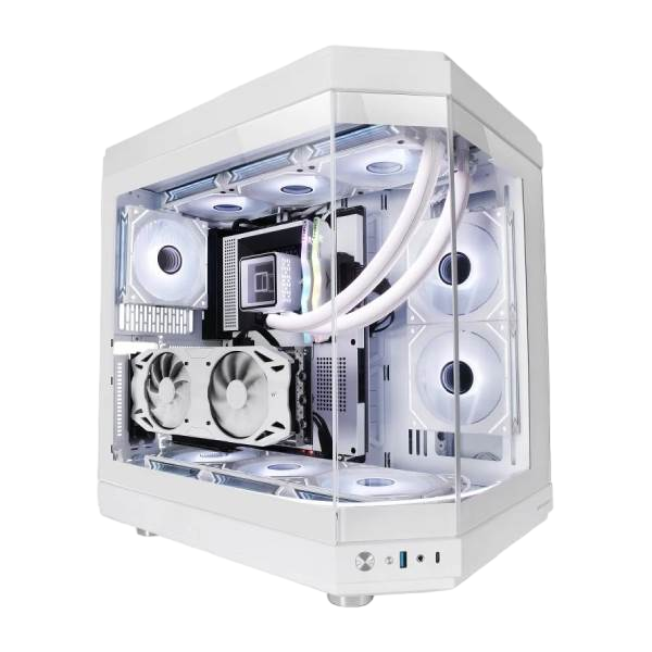 Mars Gaming MC3T Panoramica  Caja ATX Cristal Templado Blanca Mars Gaming MC3T Panoramica  Caja ATX Cristal Templado Blanca