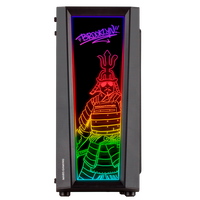 Mars Gaming MCART ARGB  Caja ATX Mid Tower Cristal Templado USB 30 Black