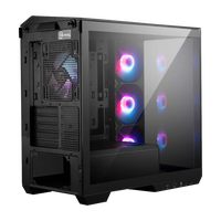 MSI MAG PANO M100R PZ Caja Micro ATX Cristal templado Negra MSI MAG PANO M100R PZ Caja Micro ATX Cristal templado Negra