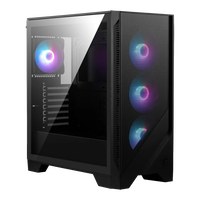 MSI MAG Forge 320R Airflow ARGB  Caja ATX Cristal templado Negra