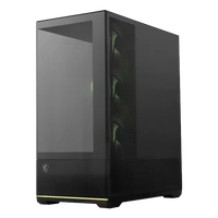 MSI MAG PANO 100R PZ ARGB  Caja ATX Cristal templado Negra