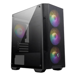 MSI MAG Forge M100A Black USB 32 Caja Micro ATX ARGB MSI MAG Forge M100A Black USB 32 Caja Micro ATX ARGB