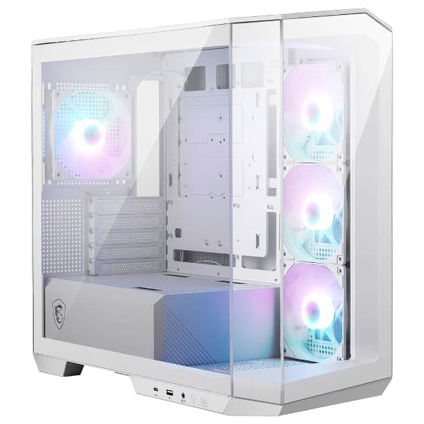 MSI MAG PANO M100R PZ  Caja Micro ATX Cristal templado Blanca MSI MAG PANO M100R PZ  Caja Micro ATX Cristal templado Blanca