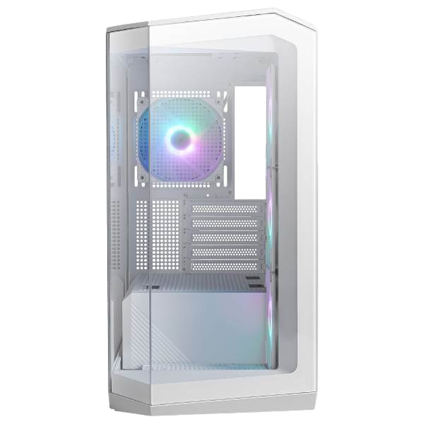 MSI MAG PANO M100R PZ  Caja Micro ATX Cristal templado Blanca MSI MAG PANO M100R PZ  Caja Micro ATX Cristal templado Blanca