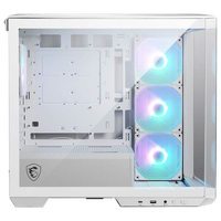 MSI MAG PANO M100R PZ  Caja Micro ATX Cristal templado Blanca