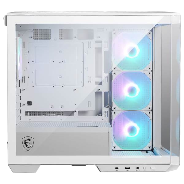MSI MAG PANO M100R PZ  Caja Micro ATX Cristal templado Blanca MSI MAG PANO M100R PZ  Caja Micro ATX Cristal templado Blanca