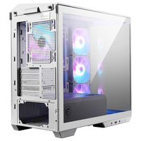 MSI MAG PANO M100R PZ  Caja Micro ATX Cristal templado Blanca