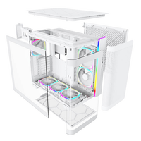 Montech KING 95 PRO ARGB  Caja Blanca ATX Cristal Templado