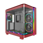 Montech KING 95 PRO ARGB | Caja Roja ATX Cristal Templado