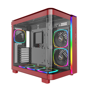 Montech KING 95 PRO ARGB  Caja Roja ATX Cristal Templado