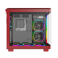 Montech KING 95 PRO ARGB Caja Roja ATX Cristal Templado Montech KING 95 PRO ARGB Caja Roja ATX Cristal Templado