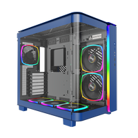 Montech KING 95 PRO ARGB  Caja Azul ATX Cristal Templado
