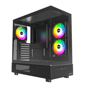Montech XR  Caja Negra ATX Cristal Templado