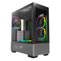 Montech SKY TWO  Caja Negra ATX Cristal Templado