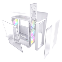 Montech AIR 1000 Premium  Caja Blanca ATX Cristal Templado