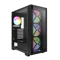 Montech AIR 1000 Premium  Caja Negra ATX Cristal Templado