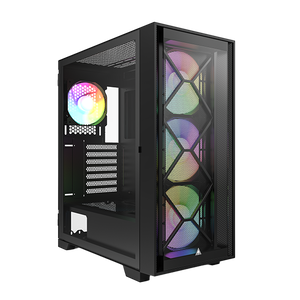 Montech AIR 1000 Premium  Caja Negra ATX Cristal Templado
