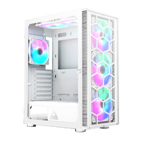 Montech X3 Glass RGB  Caja Blanca ATX Cristal Templado