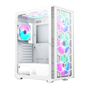 Montech X3 Glass RGB  Caja Blanca ATX Cristal Templado