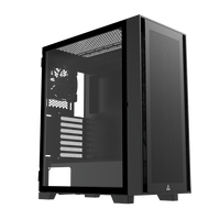 Montech AIR 1000 Lite  Caja Negra ATX Cristal Templado