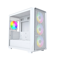 Montech X5M ARGB  Caja ATX Cristal Templado Blanca