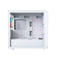 Montech X5M ARGB  Caja ATX Cristal Templado Blanca