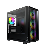 Montech X5M ARGB  Caja ATX Cristal Templado Negra