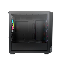 Montech X5M ARGB  Caja ATX Cristal Templado Negra