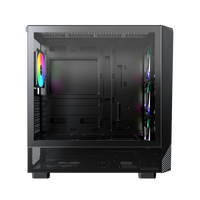 Montech X5 ARGB  Caja Micro ATX Cristal Templado Negra