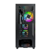 Montech X5 ARGB  Caja Micro ATX Cristal Templado Negra