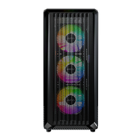 Montech X5 ARGB  Caja Micro ATX Cristal Templado Negra