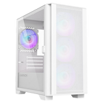 Montech AIR 100 ARGB | Caja Micro ATX Cristal Templado Blanco