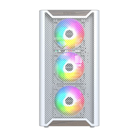 Montech XR Wood ARGB  Caja ATX Cristal Templado Blanca