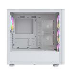 Montech XR Wood ARGB  Caja ATX Cristal Templado Blanca