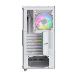 Montech XR Wood ARGB  Caja ATX Cristal Templado Blanca