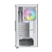 Montech XR Wood ARGB  Caja ATX Cristal Templado Blanca