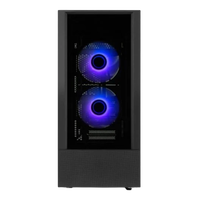 Nox Hummer Nemesis ARGB  Caja ATX Mid Tower Black Cristal Templado USB 30